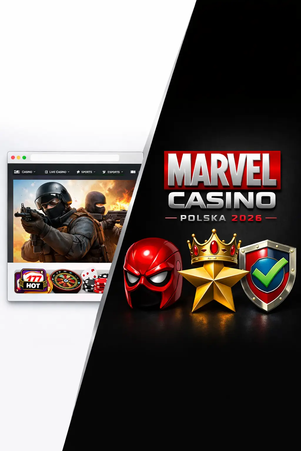 Marvel Casino Opinie 2026 – Recenzja, Legalność i Pełny Przewodnik dla Polski